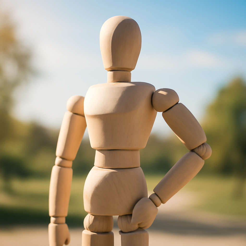 Rasentrimmer – Anwendung im Garten (KI)