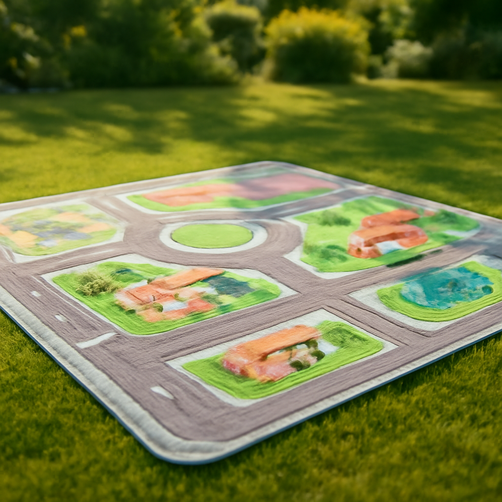 Rasentrimmer – Anwendung im Garten (KI)